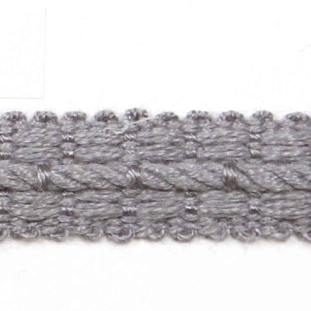Le Lin Braid Battleship by Europatex Fabric Le Lin 63% Linen, 37% Rayon 0.50 inches - Fabric Carolina -
