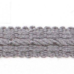 Le Lin 1/2" Braid Battleship by Europatex Fabric