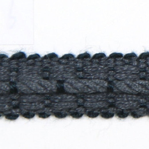 Le Lin 1/2" Braid - Blueberry by Europatex Fabric Le Lin Collection 63% Linen / 37% Rayon China See Sample Horizontal: N/A and Vertical: N/A 0.50 inches  - Fabric Carolina -