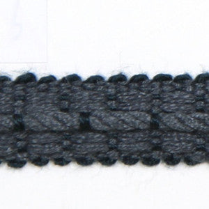 Le Lin 1/2" Braid Blueberry by Europatex Fabric