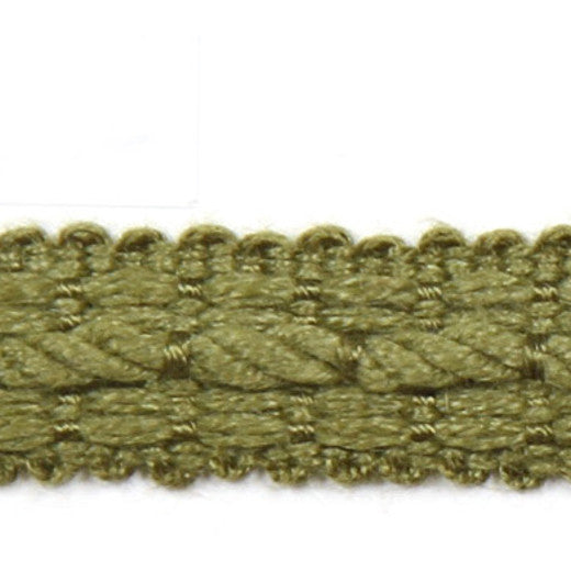 Le Lin 1/2" Braid - Leaf by Europatex Fabric Le Lin Collection 63% Linen / 37% Rayon China See Sample Horizontal: N/A and Vertical: N/A 0.50 inches  - Fabric Carolina -