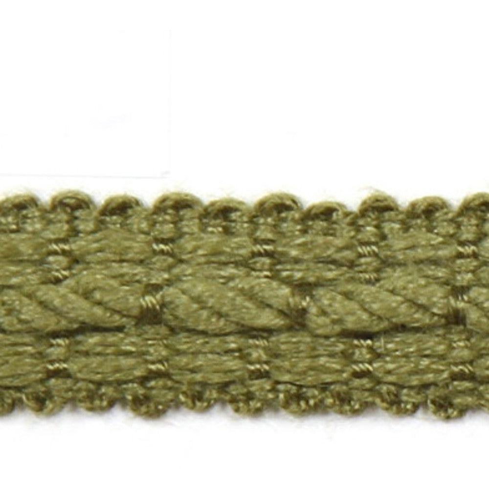 Le Lin Braid Leaf by Europatex Designer Fabric Le Lin 63% Linen, 37% Rayon 0.50 inches - Swanky Fabrics -