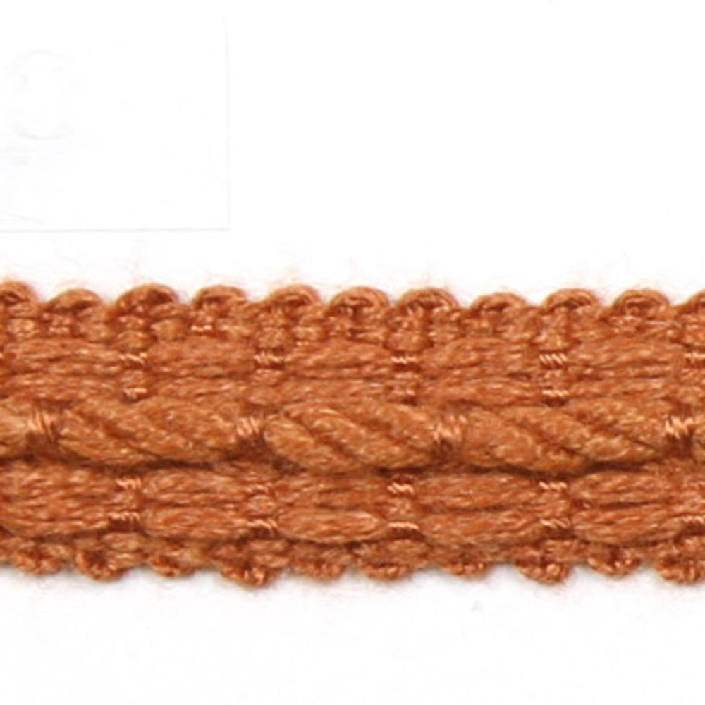 Le Lin Braid Rust by Europatex Fabric Le Lin 63% Linen, 37% Rayon 0.50 inches - Fabric Carolina -