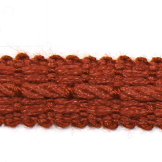 Le Lin 1/2" Braid - Spice by Europatex Fabric Le Lin Collection 63% Linen / 37% Rayon China See Sample Horizontal: N/A and Vertical: N/A 0.50 inches  - Fabric Carolina -
