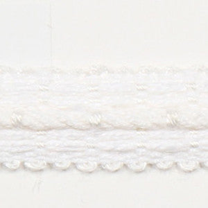 Le Lin 1/2" Braid White by Europatex Fabric