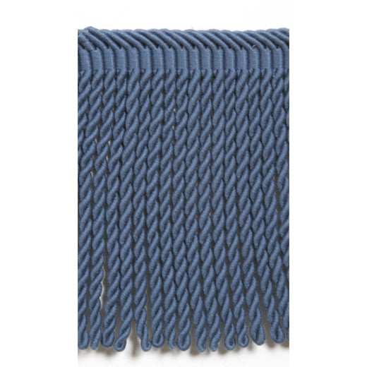 Le Lin Bullion col. Blue by Europatex Fabric Le Lin Collection 100% Polyester China See Sample Horizontal: N/A and Vertical: N/A 8.00 inches  - Fabric Carolina -