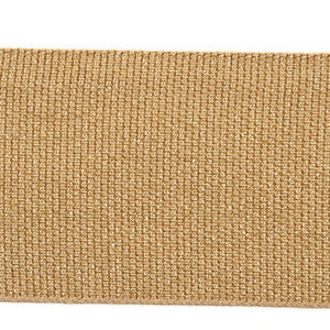 Le Lin Metallic Tape Copper by Europatex Fabric