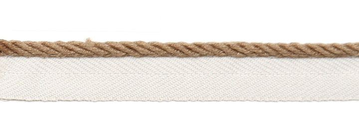 Le Lin 1/8" Micro Cord Mocha by Europatex Fabric Le Lin Collection 63% Linen, 37% Rayon China Horizontal: N/A and Vertical: N/A 1/8" - Fabric Carolina -