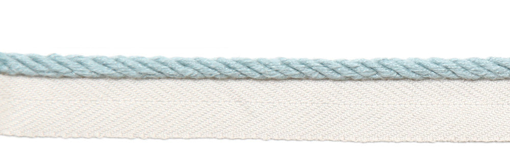 Le Lin 1/8" Micro Cord Sky by Europatex Fabric Le Lin Collection 63% Linen, 37% Rayon China Horizontal: N/A and Vertical: N/A 1/8" - Fabric Carolina -