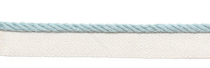 Le Lin 1/8" Micro Cord Sky by Europatex Fabric