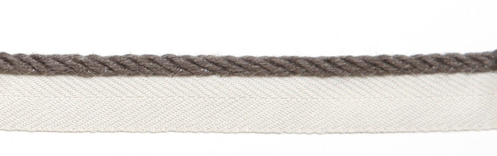Le Lin 1/8" Micro Cord Steel by Europatex Fabric Le Lin Collection 63% Linen, 37% Rayon China Horizontal: N/A and Vertical: N/A 1/8" - Fabric Carolina -