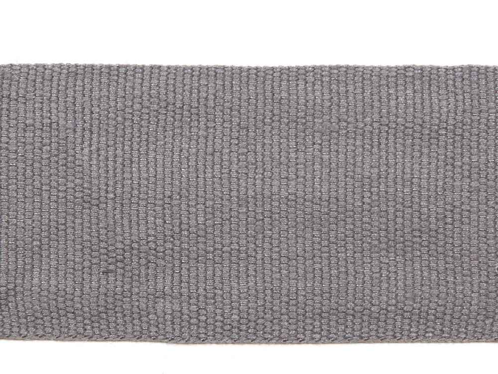 Le Lin 2" Tape Battleship by Europatex Fabric Le Lin Collection 63% Linen, 37% Rayon China Horizontal: N/A and Vertical: N/A 2" - Fabric Carolina -