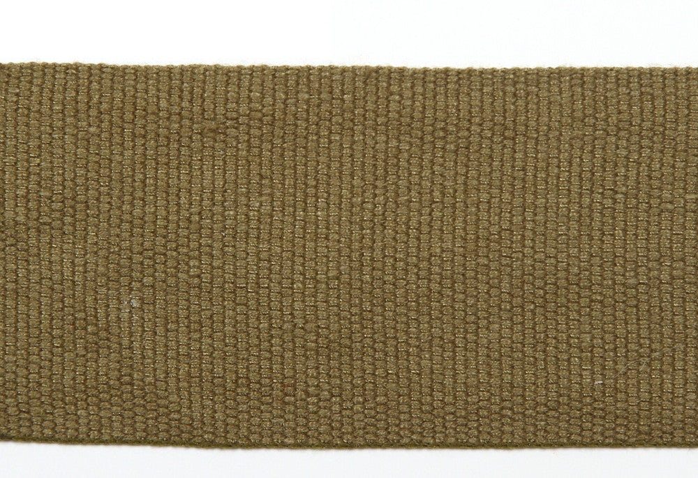 Le Lin 2" Tape Bayleaf by Europatex Fabric Le Lin Collection 63% Linen, 37% Rayon China Horizontal: N/A and Vertical: N/A 2" - Fabric Carolina -