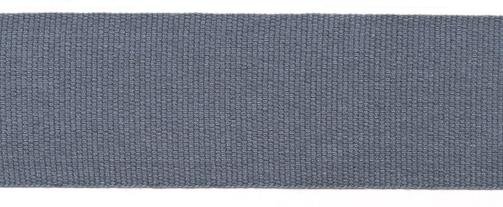 Le Lin 2" Tape Blue by Europatex Fabric Le Lin Collection 63% Linen, 37% Rayon China Horizontal: N/A and Vertical: N/A 2" - Fabric Carolina -