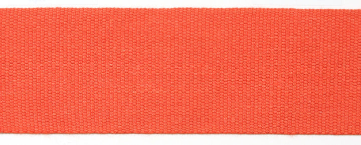 Le Lin 2" Tape Dark Coral by Europatex Fabric Le Lin Collection 63% Linen, 37% Rayon China Horizontal: N/A and Vertical: N/A 2" - Fabric Carolina -