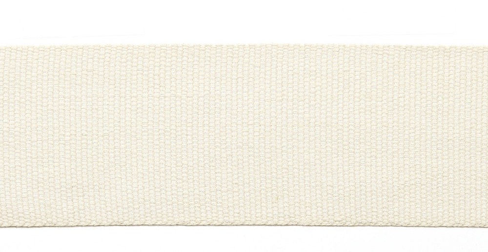 Le Lin 2" Tape Ivory by Europatex Fabric Le Lin Collection 63% Linen, 37% Rayon China Horizontal: N/A and Vertical: N/A 2" - Fabric Carolina -