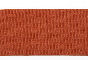 Le Lin 2" Tape Rust by Europatex Fabric
