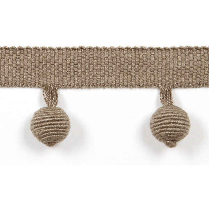 Le Lin Beaded Fringe Grain by Europatex Designer Fabric Le Lin Collection 63% Linen, 37% Rayon China Horizontal: N/A and Vertical: N/A 1.46" - Swanky Fabrics -