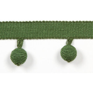 Le Lin Beaded Fringe Grasshopper by Europatex Fabric