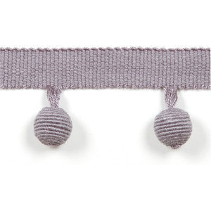 Le Lin Beaded Fringe Tranquility by Europatex Fabric