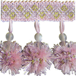 Leah Blush by Europatex Fabric