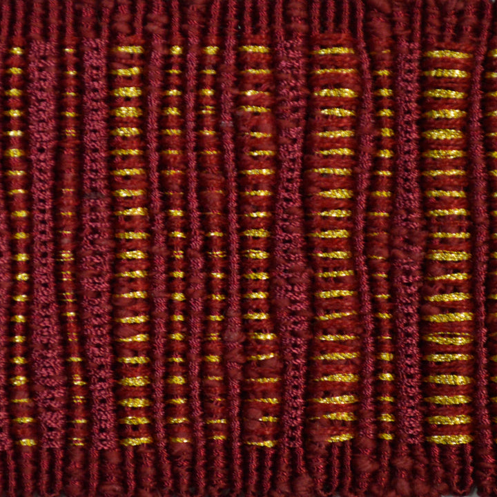 Legacy Tape Cherry by Europatex Fabric Legacy 97% Linen, 3% Polyester 2.50 inches - Fabric Carolina -