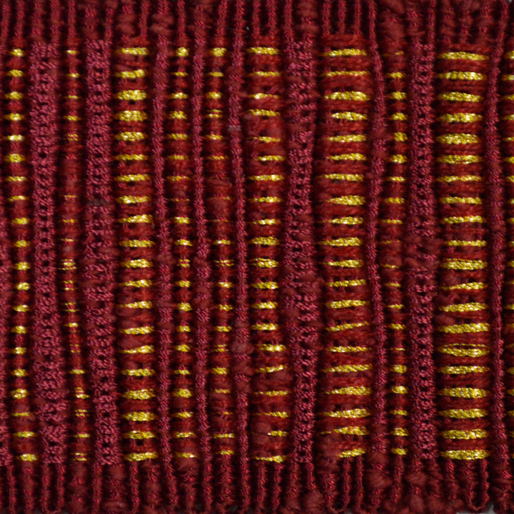 Legacy Tape Cherry by Europatex Designer Fabric Legacy 97% Linen, 3% Polyester 2.50 inches - Swanky Fabrics -