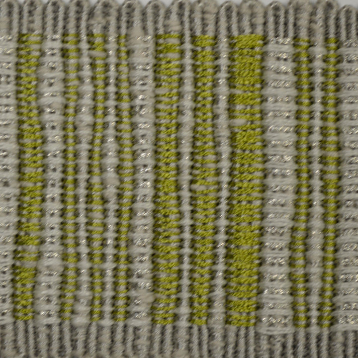 Legacy Tape Kiwi by Europatex Fabric Legacy 64% Cotton, 26% Rayon, 5% Linen, 5% Metallic yarns 2.50 inches - Fabric Carolina -