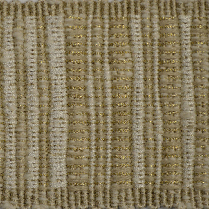 Legacy Tape Quartz by Europatex Fabric Legacy 64% Cotton, 26% Rayon, 5% Linen, 5% Metallic yarns 2.50 inches - Fabric Carolina -