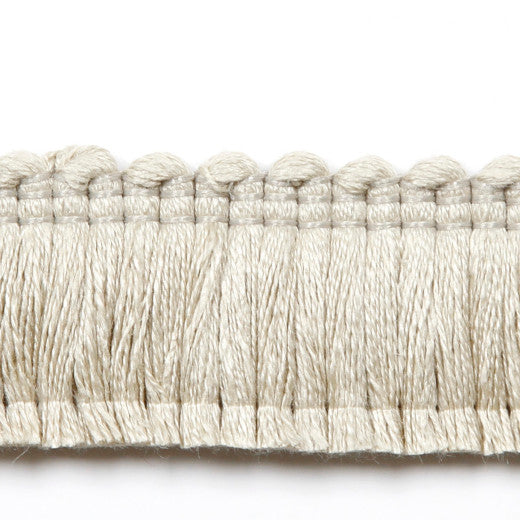 Legacy Brushed Fringe Quartz by Europatex Fabric Legacy 97% Linen / 3% Polyester China See Sample Horizontal: N/A and Vertical: N/A 1.20 inches  - Fabric Carolina -