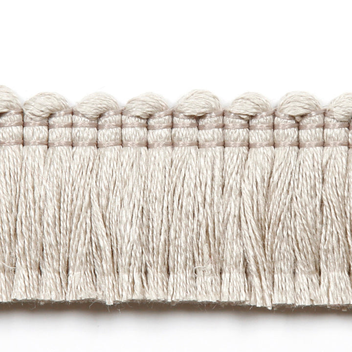 Legacy Brushed Fringe Stone by Europatex Fabric Legacy 97% Linen, 3% Polyester 1.20 inches - Fabric Carolina -