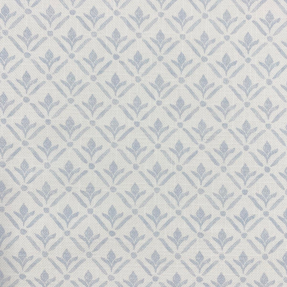 Lillian August Dinah Skyblue by Magnolia Designer Fabric - 100% Cotton Spain 50000 Horizontal: 1.13 and Vertical: 1.13 54 - Swanky Fabrics -