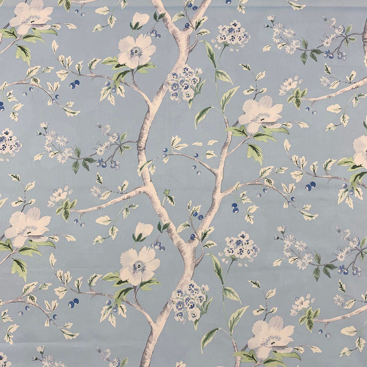 Lillian August Janie Skyblue by Magnolia Fabric - 100% Cotton Sateen India 50000 Horizontal: 36.22 and Vertical: 17.13 54 - Fabric Carolina -
