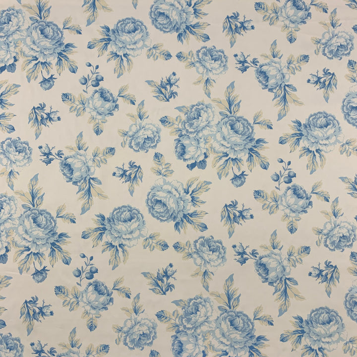 Lillian August Jenni Skyblue by Magnolia Fabric - 100% Cotton Sateen India 50000 Horizontal: 54.7 and Vertical: 17.91 54 - Fabric Carolina -
