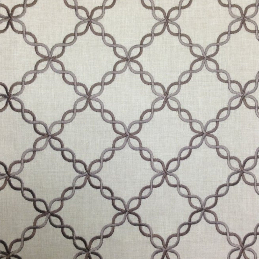Loneto C Beige by Europatex Designer Fabric Loneto 60% Polyester, 40% Cotton 04.70" H, 04.70" V 57.00 inches - Swanky Fabrics -