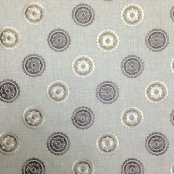 Loneto D Beige by Europatex Designer Fabric Loneto 60% Polyester, 40% Cotton 09.50" H, 08.70" V 57.00 inches - Swanky Fabrics -