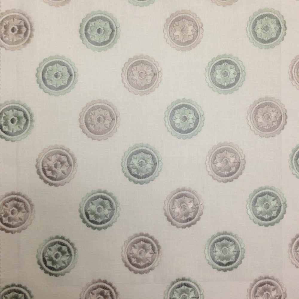 Loneto D Ivory by Europatex Fabric Loneto 60% Polyester, 40% Cotton 09.50" H, 08.70" V 57.00 inches - Fabric Carolina -