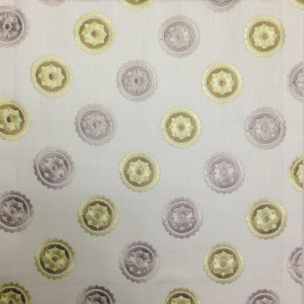 Loneto D Lime by Europatex Fabric Loneto 60% Polyester, 40% Cotton 09.50" H, 08.70" V 57.00 inches - Fabric Carolina -
