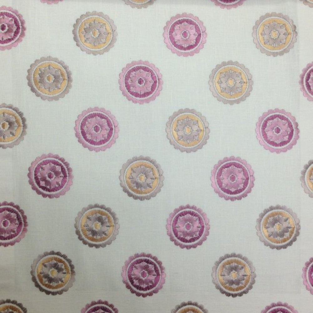 Loneto D Petal by Europatex Fabric Loneto 60% Polyester, 40% Cotton 09.50" H, 08.70" V 57.00 inches - Fabric Carolina -