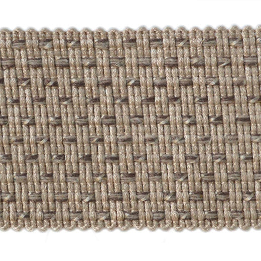 Loyal - Mink by Europatex Designer Fabric Loyal 50% Viscose/ 50% Cotton China See Sample Horizontal: N/A and Vertical: N/A 2.00 inches  - Swanky Fabrics -