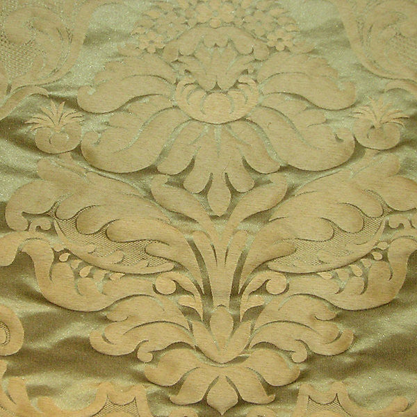 Bellona/Olive 1548-004 by Grey Watkins Fabric STOCKED AT SCALAMANDRE WAREHOUSE 24% SILK|76% COTTON ITALY MEDIUM DUTY Horizontal: 24" and Vertical: 27.75" 55" - Fabric Carolina -