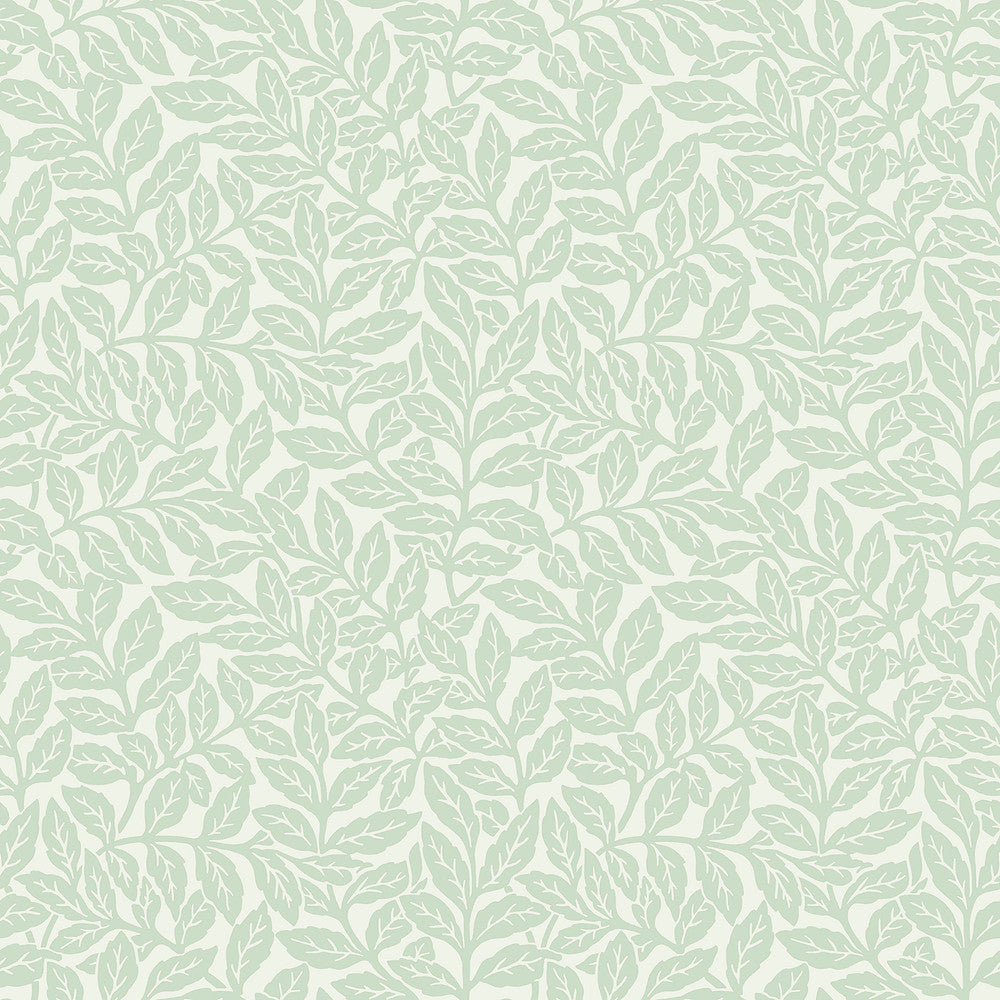 Ashe Light Green Trails Wallpaper by Crown CWV Covers about 56.4 square feet 20.5-in by 33-ft long roll Unpasted 20.9 - Fabric Carolina -