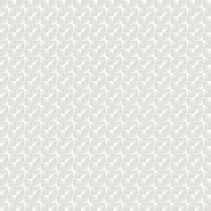 Stockholm Silver Geometric Wallpaper by Brewster