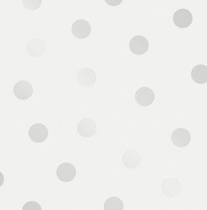 Cece Silver Starlight Spots Wallpaper by Fine Decor