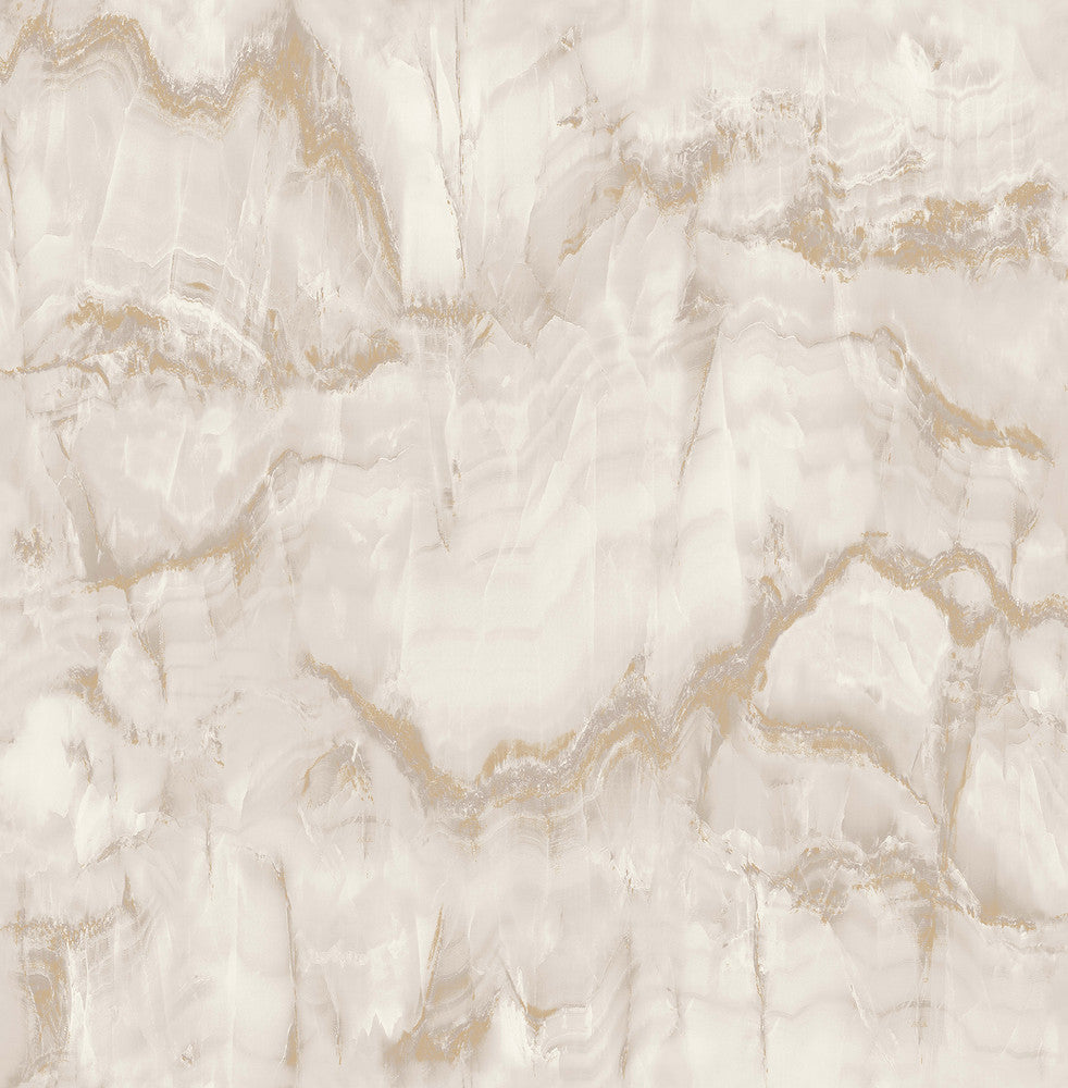 Aura Gold Marble Wallpaper by Fine Decor Medley Covers about 56.4 square feet Great Britain Unpasted 20.5-in repeat, drop match 20.5-in by 33-ft long roll - Fabric Carolina -