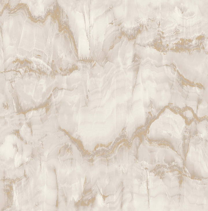 Aura Gold Marble Wallpaper by Fine Decor Medley Covers about 56.4 square feet Great Britain Unpasted 20.5-in repeat, drop match 20.5-in by 33-ft long roll - Fabric Carolina -