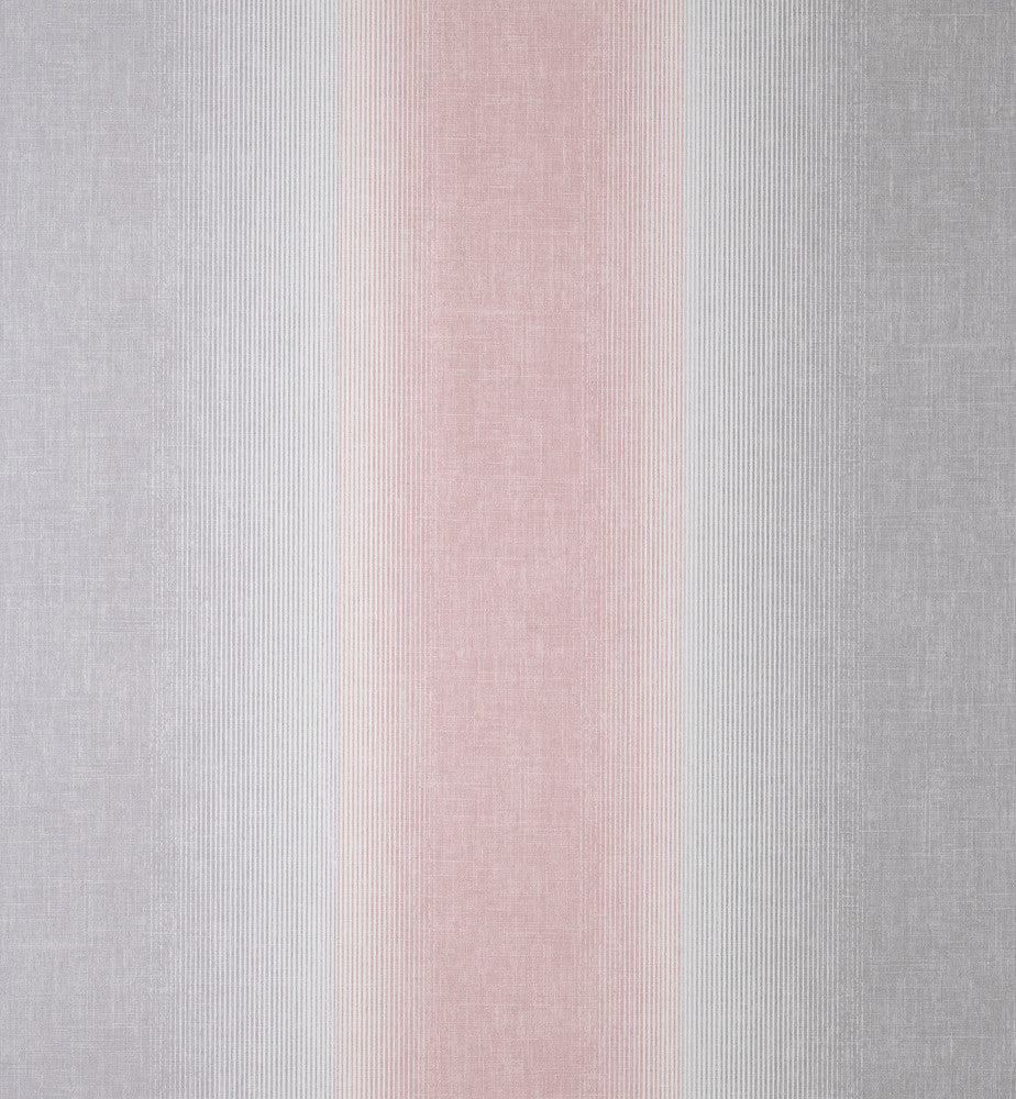Kirby Pink Stripe Wallpaper by Fine Decor Medley Covers about 57.4 square feet Great Britain Unpasted No repeat, random match 20.86-in by 33-ft long roll - Fabric Carolina -