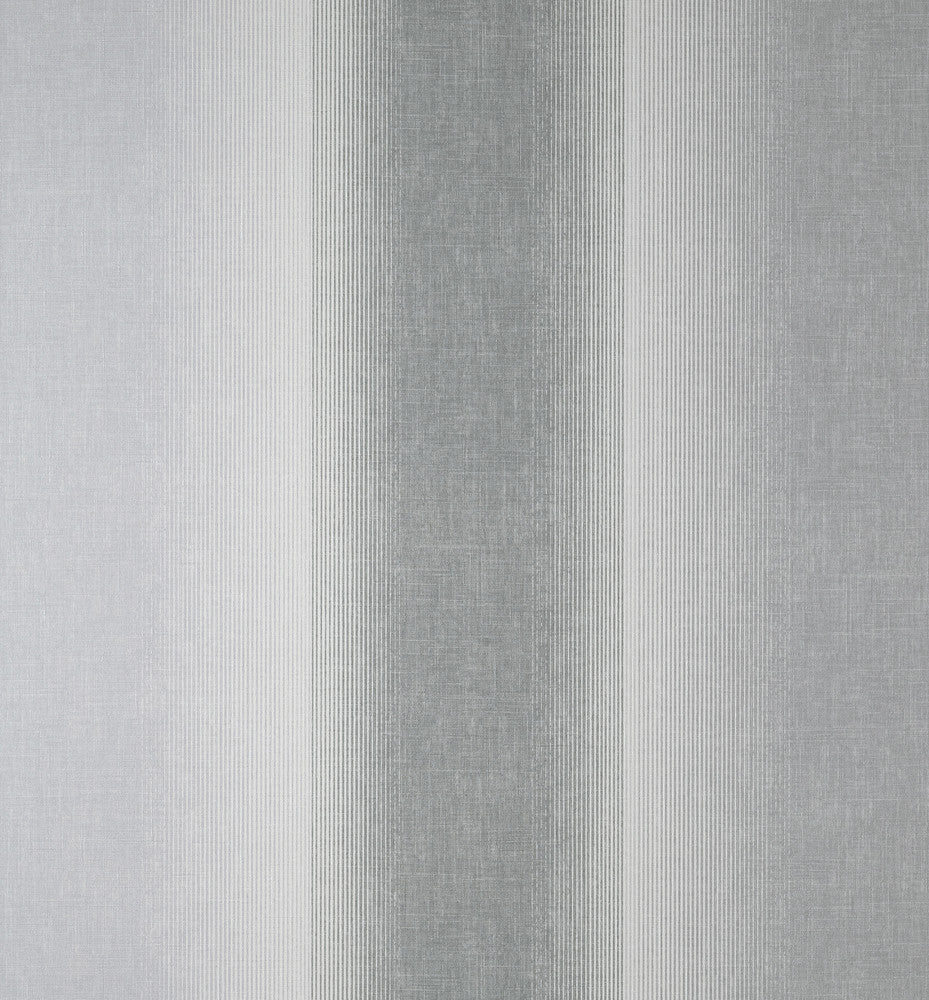 Kirby Charcoal Stripe Wallpaper by Fine Decor Medley Covers about 57.4 square feet Great Britain Unpasted No repeat, random match 20.86-in by 33-ft long roll - Fabric Carolina -
