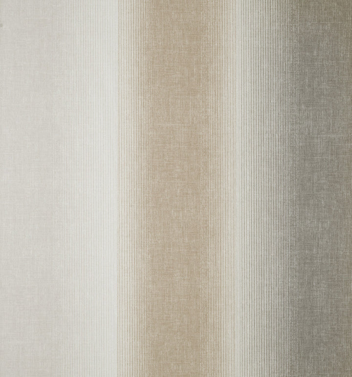Kirby Taupe Stripe Wallpaper by Fine Decor Medley Covers about 57.4 square feet Great Britain Unpasted No repeat, random match 20.86-in by 33-ft long roll - Fabric Carolina -