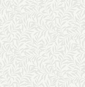 Salix Silver Leaf Wallpaper by Brewster